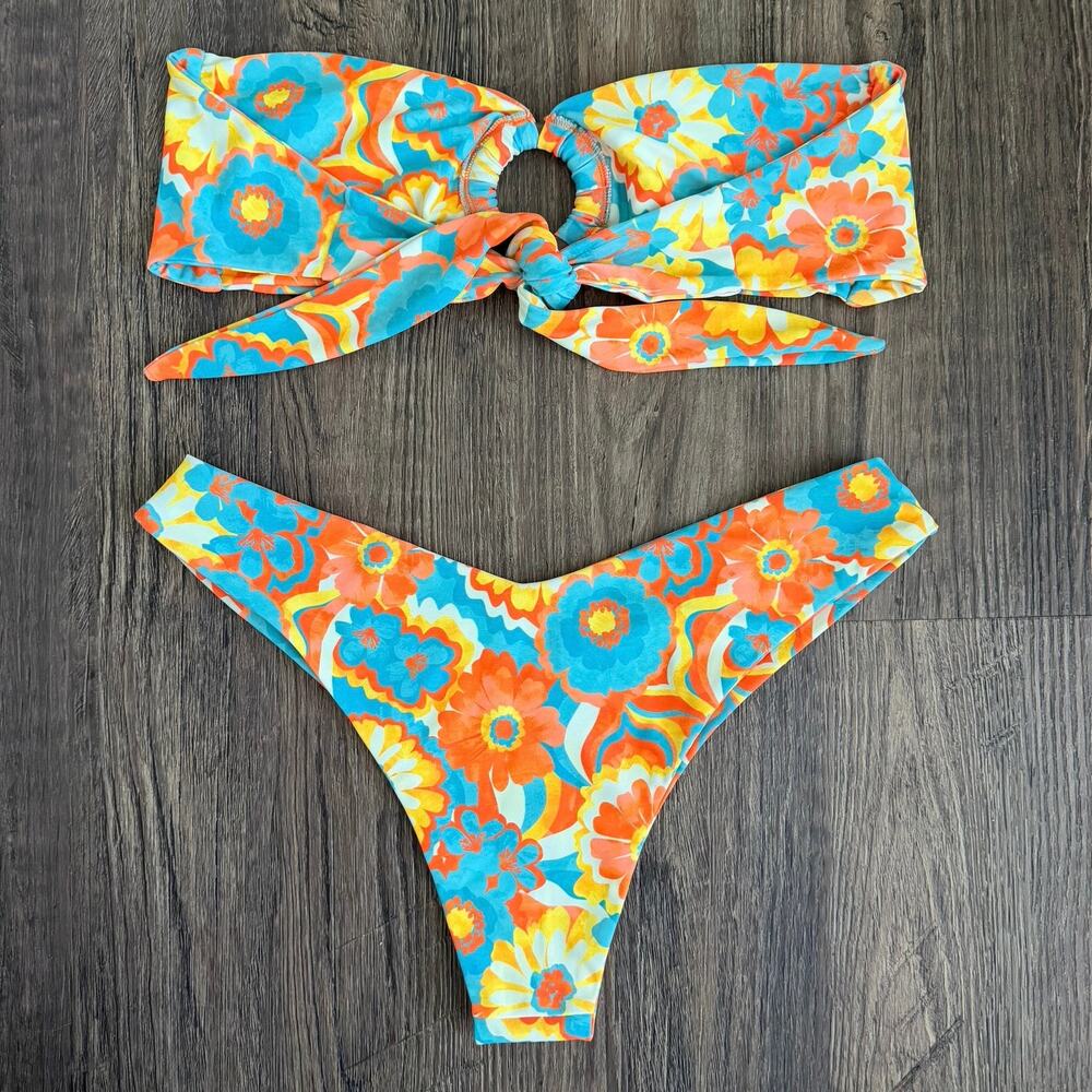 Kulani Kinis Miami Moon Bikini Set Size Medium - Picture 5 of 6